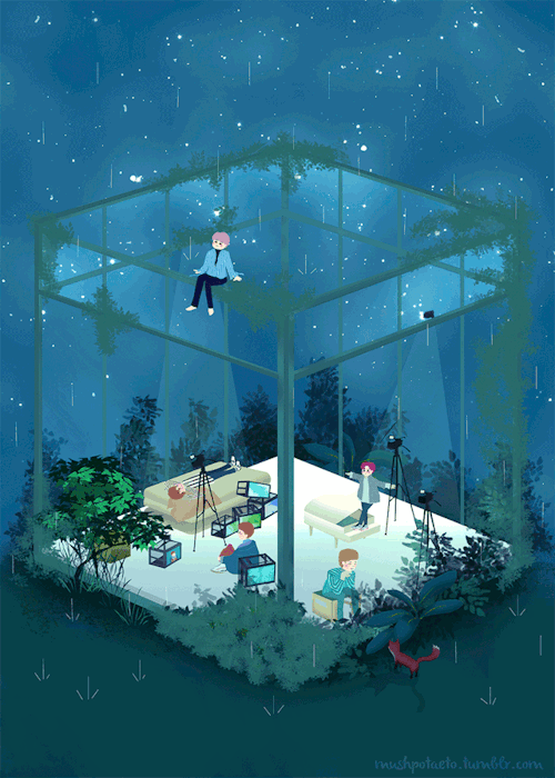 SHINee illustration OT5